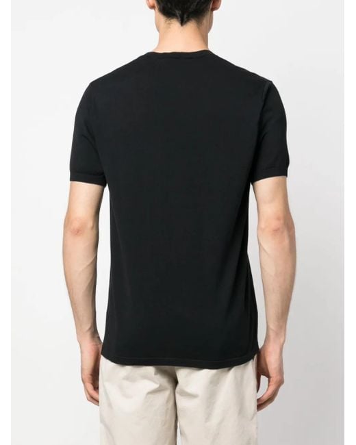 Aspesi Black Slim Fit T-Shirt for men