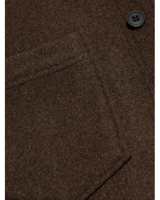 Samsøe & Samsøe Brown Oversized Shirt Jacket for men