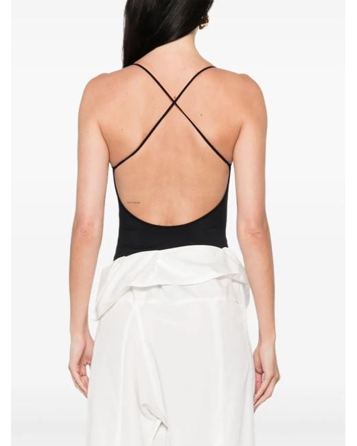 Wardrobe NYC Black V-Neck Bodysuit