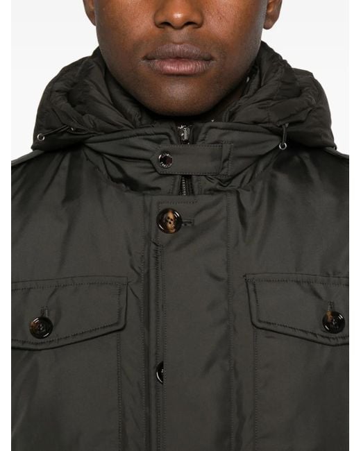 Moorer Jack Met Capuchon in het Black voor heren
