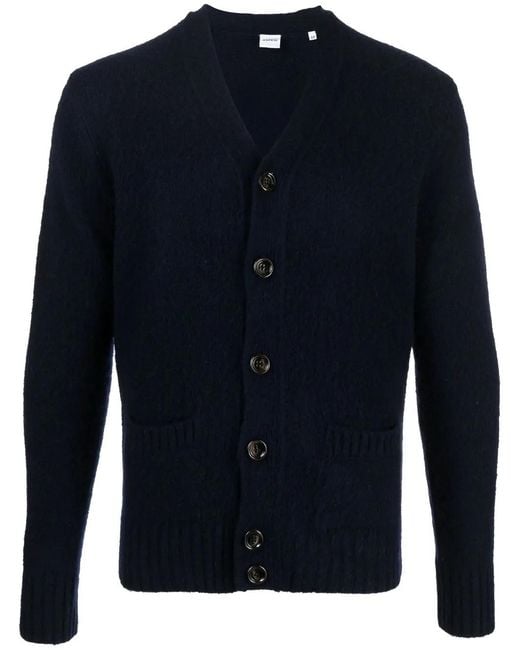 Aspesi Button-Up Vest in het Blue voor heren