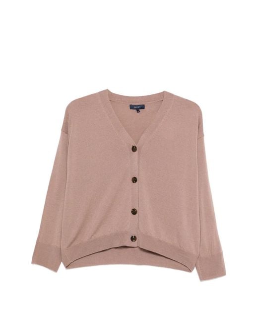 Soeur Pink Idem Buttoned Cardigan