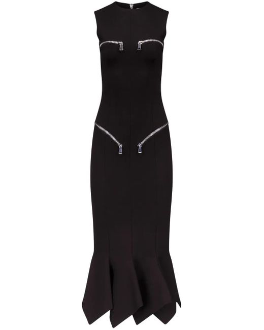 Area Black Midikleid