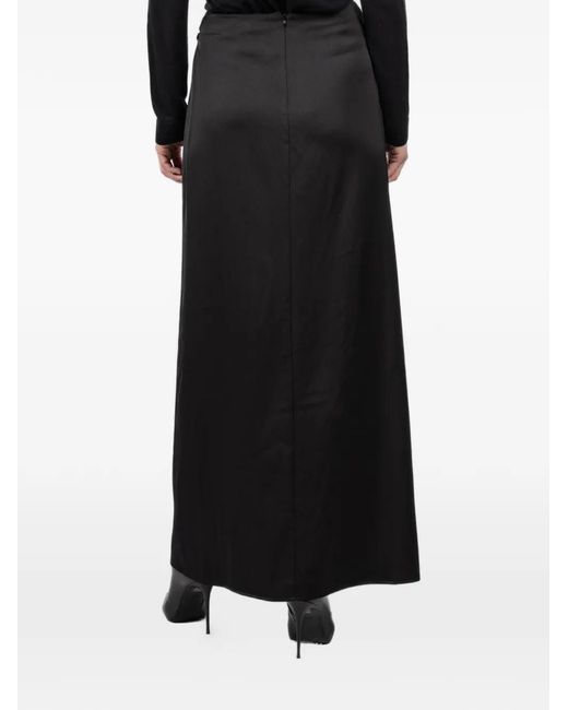 L'Agence Black Emmarie Maxi Skirt