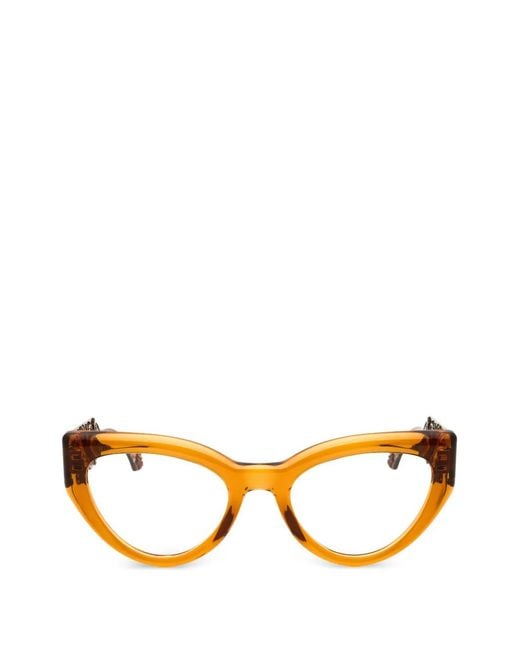 Etro Orange Cat-Eye-Brille