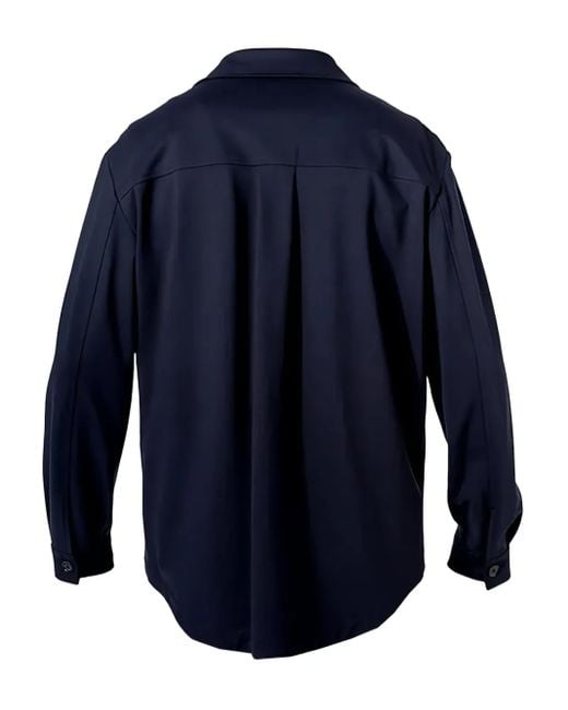 Boss Blue Pocket Button-Down Shirt for men