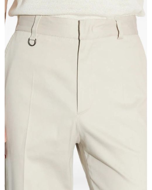 Paolo Pecora White Pantalon Chino Ample for men