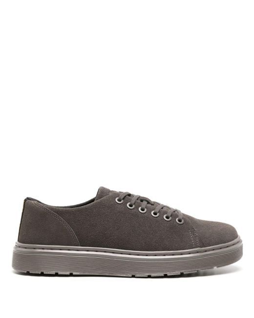 Dr. Martens Gray Dante Suede Lace-up Sneakers for men