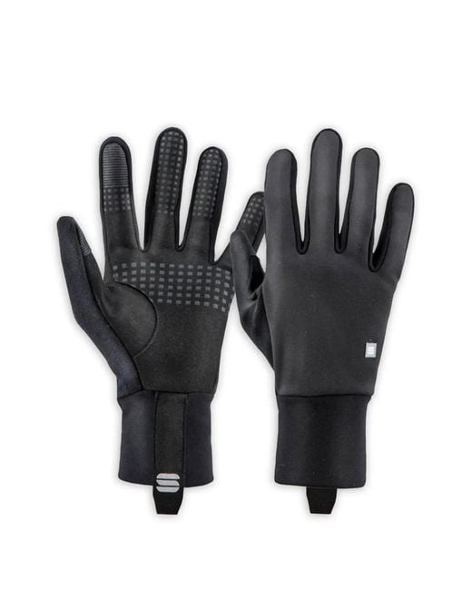 Sportful Black Engadin Gloves