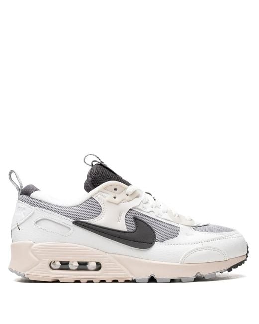 Nike White Air Max 90 Futura "Wolf Summit" Sneakers