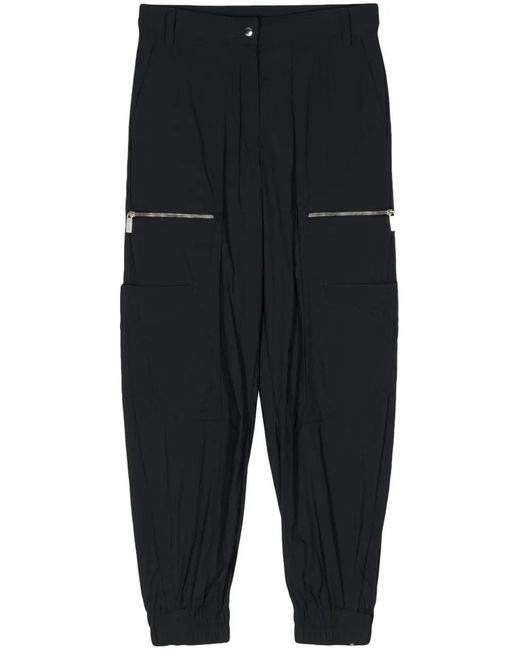 Off-White c/o Virgil Abloh Black Embroidered Cargo Trousers