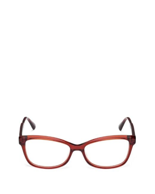 MAX&Co. Red Cat-Eye Frame Glasses