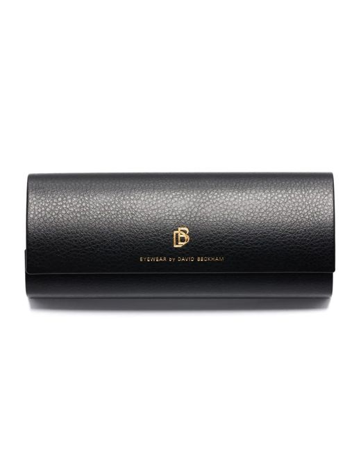 David Beckham Gray Pantos-Frame Sunglasses for men