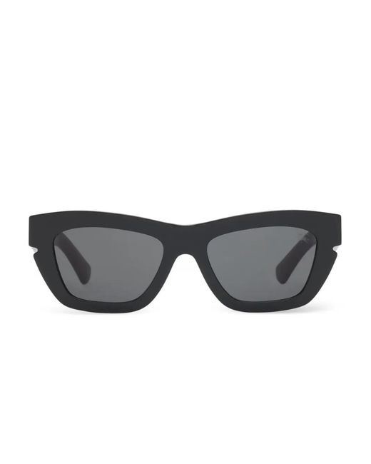 Burberry Gray Inlaid Cat-Eye Sunglasses