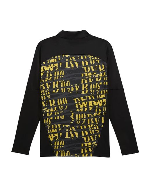 PUMA Green Borussia Dortmund Pre-Match Sweatshirt for men