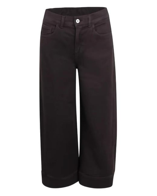 NOUMENO CONCEPT Black Cuffed Trousers