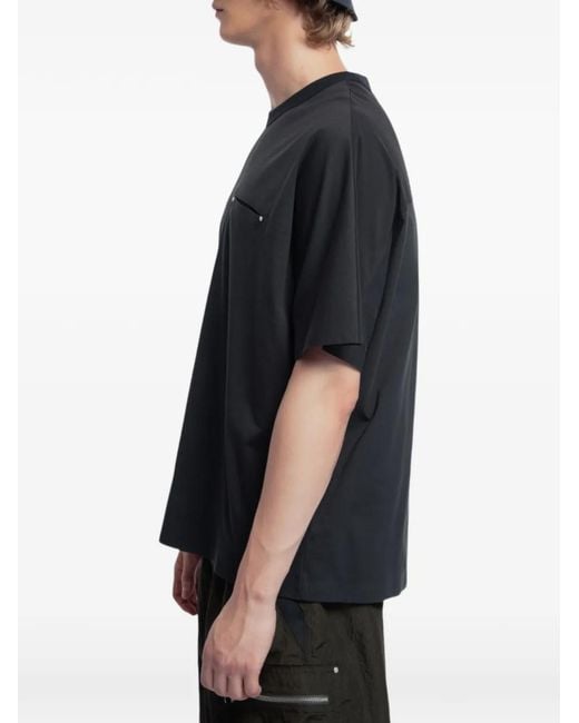 Spoonyard Black Chest-Pocket T-Shirt