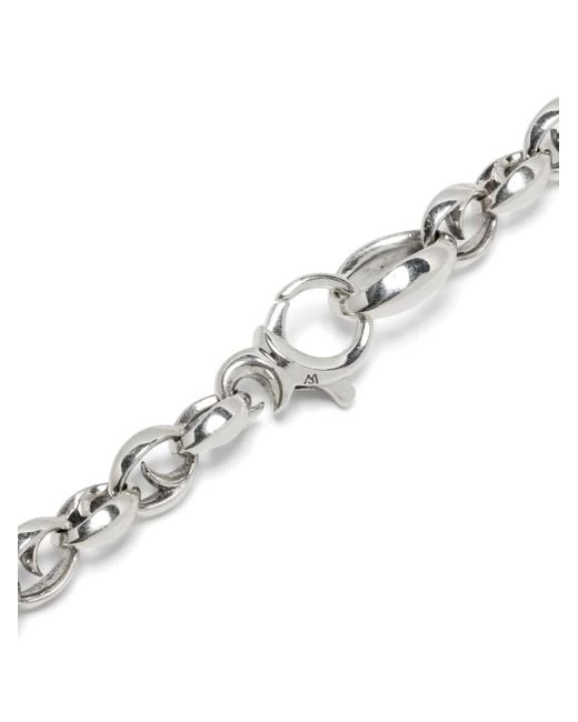 Stephen Webster Metallic Inline Razer Tag Necklace