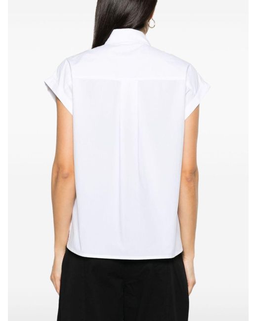 Matteau White Organic-cotton Poplin Shirt