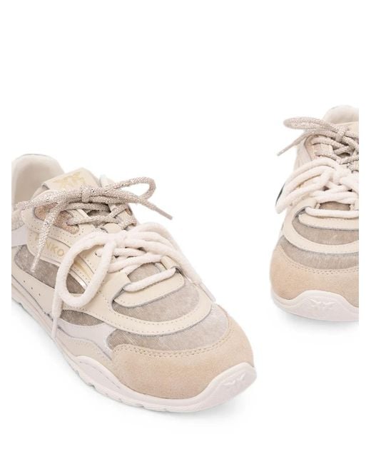 Pinko White Yulia 01 Sneakers