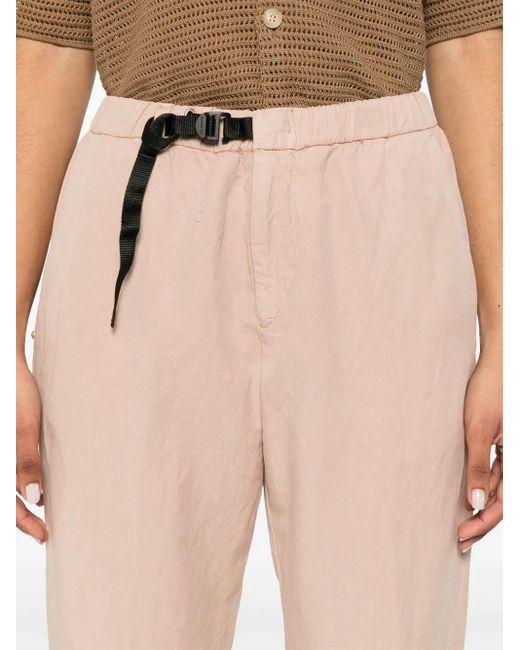 White Sand Natural Marylin Trousers