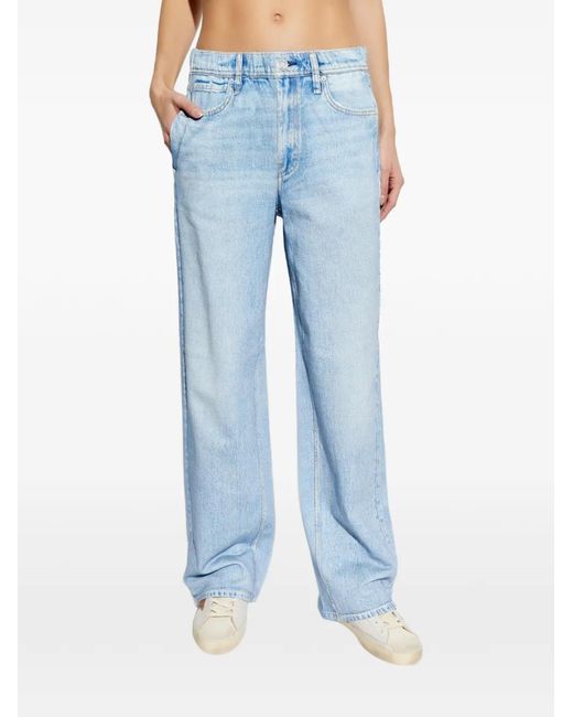 Rag & Bone Blue Elasticated Trousers