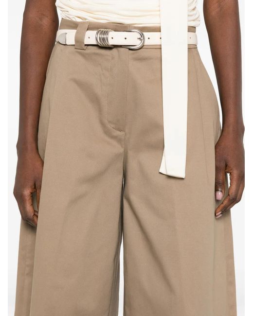 Thelatest Natural Dakota Wide-Leg Shorts