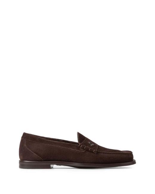 Jimmy Choo Brown Ethan Loafers for men