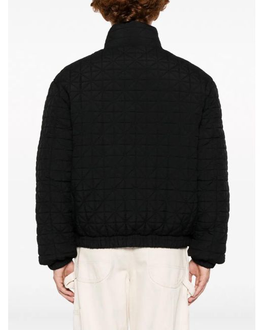KENZO Black Jacket With Logo for men