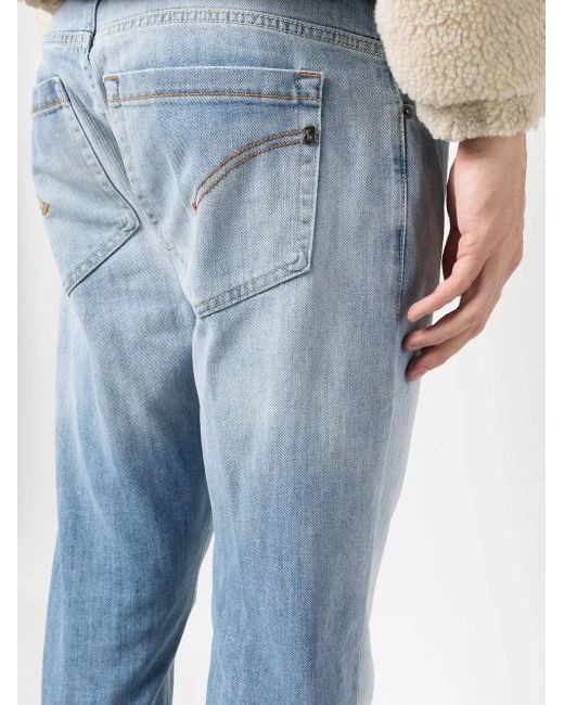 Dondup Blue Slim-Leg Jeans for men