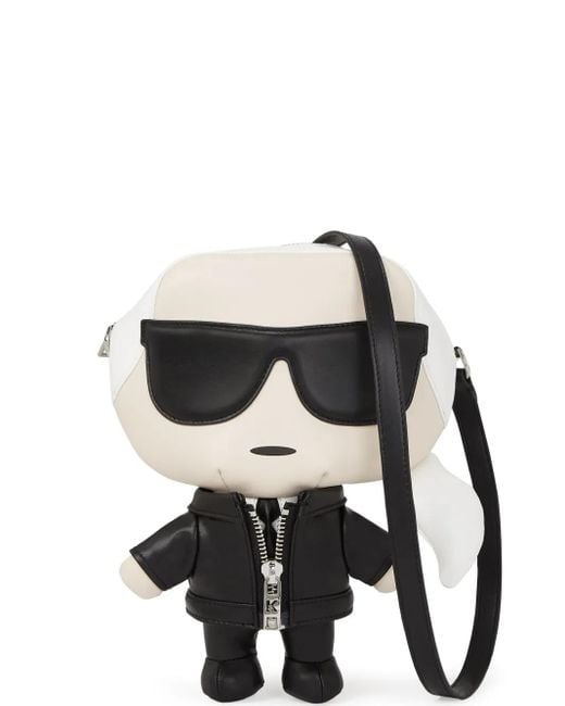 Karl Lagerfeld Ikon Crossbodytas in het Black