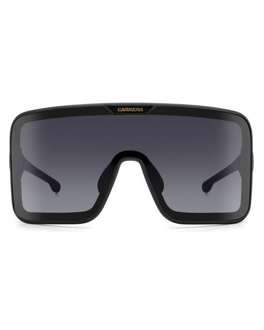 Carrera Blue Flagbag Shield-Frame Sunglasses