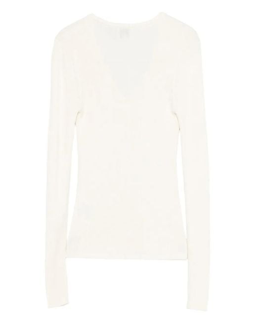 Herskind White Chichi Cardigan