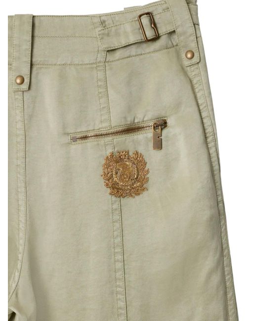 Burberry Lyocell Pantalon in het Green