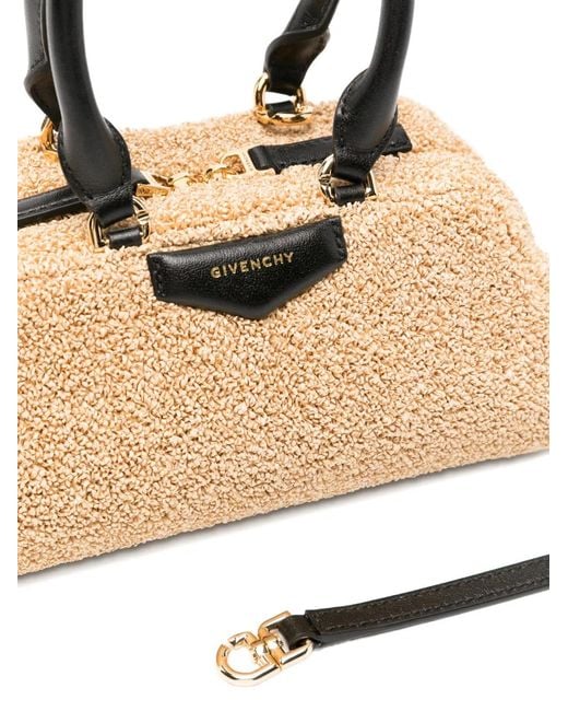 Givenchy Natural Mini Sac Porté Épaule Antigona Zippé