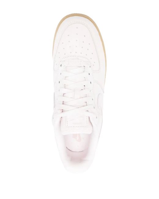 Nike White Air Force Low-top Leather Sneakers