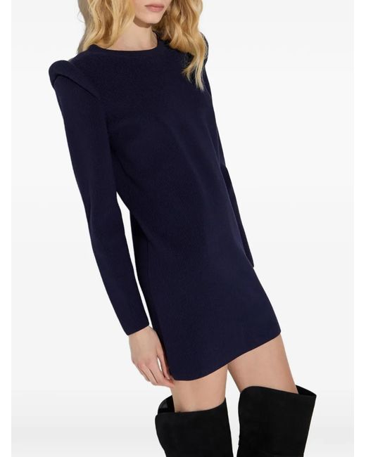 Elisabetta Franchi Blue Mini Dress