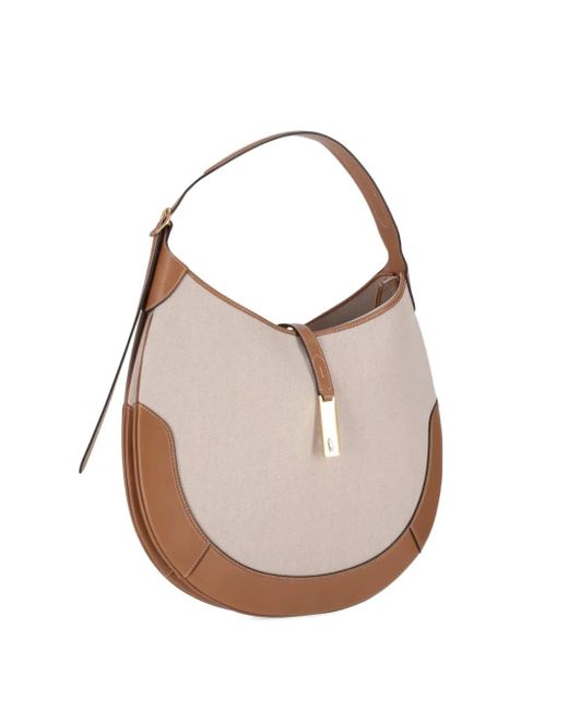 Polo Ralph Lauren White Large Polo Id Shoulder Bag