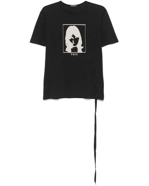 メンズ Ann Demeulemeester Baptist Tシャツ Black