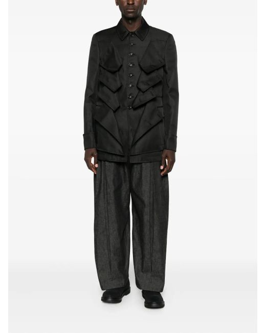 Comme des Garçons Black Flap-Pocket Jacket for men