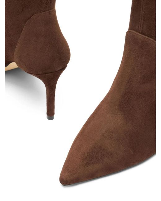 Botas altas con tacón de 75 mm Stuart Weitzman de color Brown