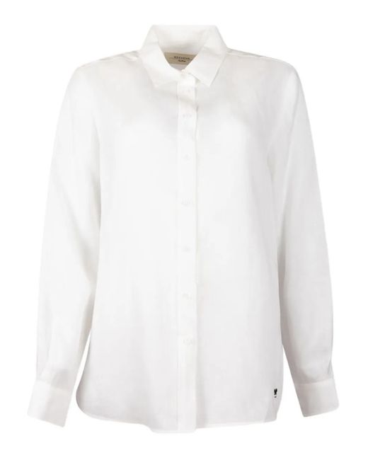 Weekend by Maxmara White Hemd Mit Bündchen