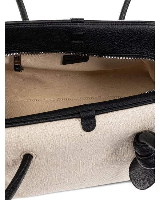 Jacquemus Natural Le Turismo Tote Bag Aus Leinen