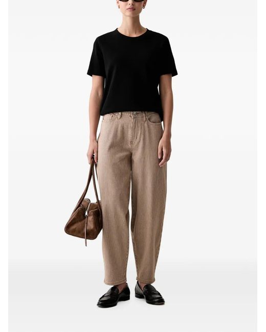 DKNY Natural Striped Jeans