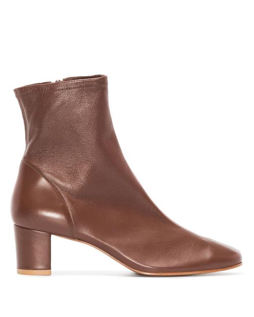 by far sofia leather ankle boots