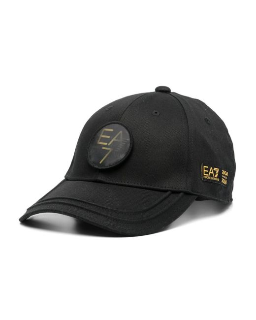 EA7 Black Train 20th Anniversary Cotton Hat for men
