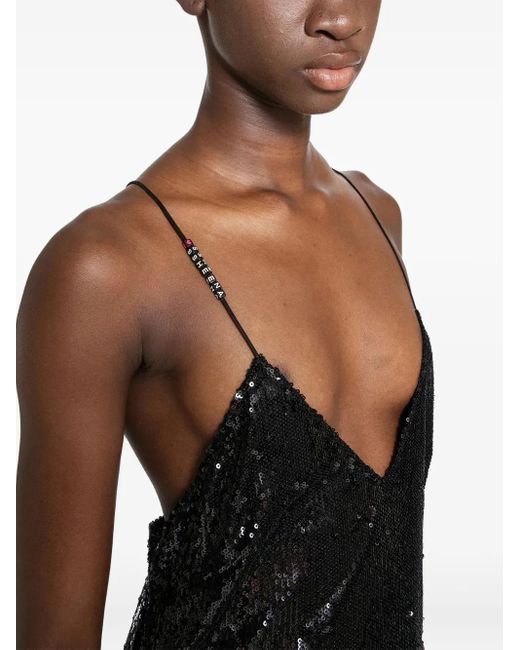 Ssheena Black Alex Midi Dress