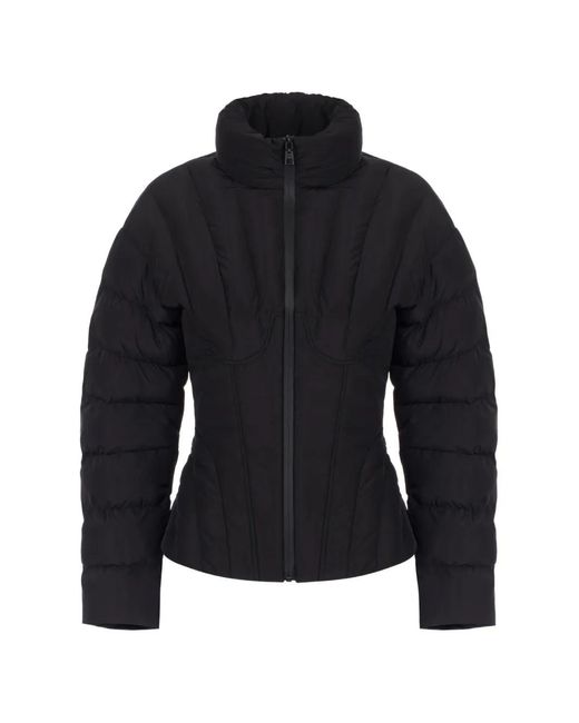 Elisabetta Franchi Blue Down Jacket