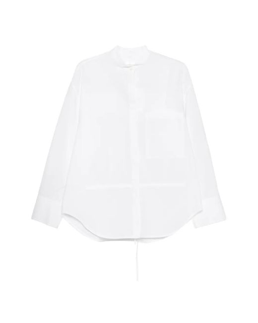 Christian Wijnants White Patch-Pocket Shirt
