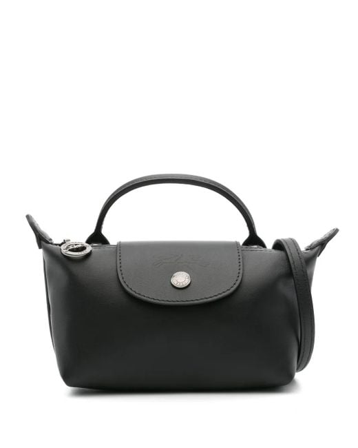 Longchamp Black Le Pliage Xtra Mini-Tasche